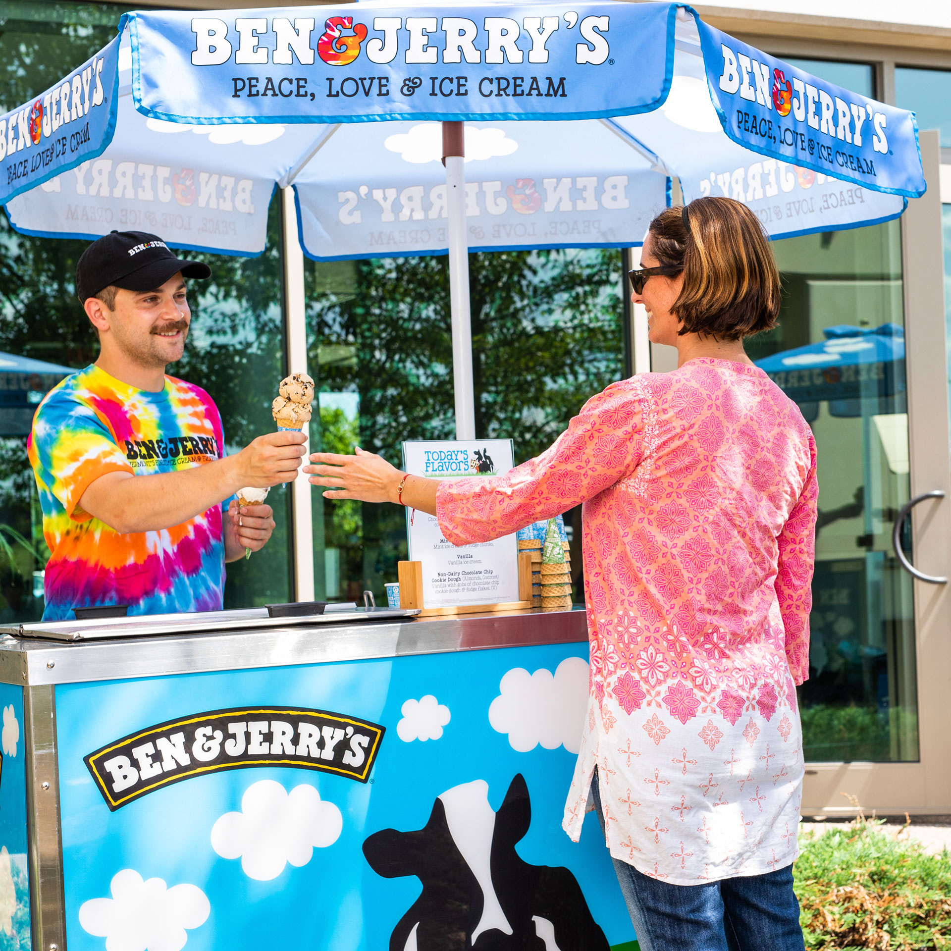 Ice cream catering ben jerry s